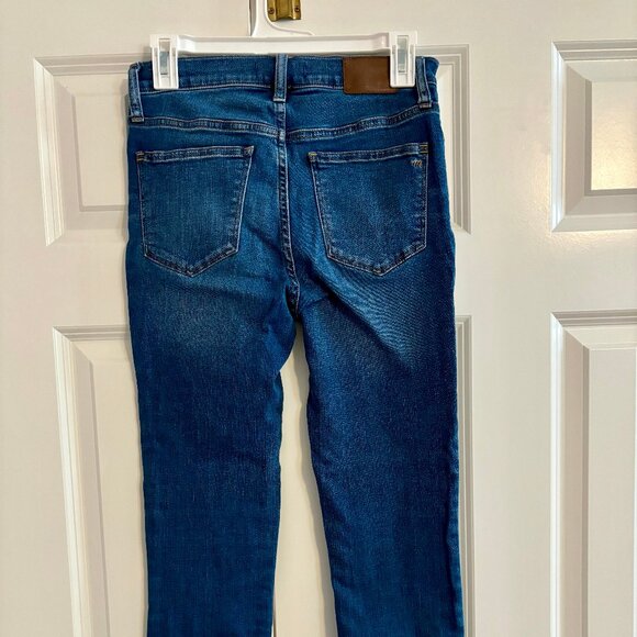 Madewell Mid-Rise Skinny Medium Wash Blue Jeans Women 26 - Picture 5 of 11